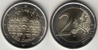 монета Италия 2 евро 2017 год Собор Сан-Марко в Венеции