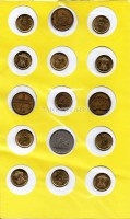 Египет набор из 15-ти монет в буклете