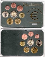 ЕВРО набор из 8-ми монет Люксембург 2004 - 2007 годы