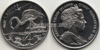 монета Виргинские острова 1 доллар 2015 год Фламинго