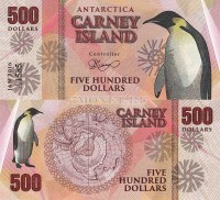 бона Остров Карней 500 долларов 2016 год