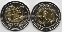 монета Бассас-да-Индия 500 франков 2012 год корабль