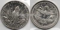 монета Маршалловы острова 5 долларов 1988 год Дискавери (шаттл)