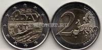 монета Франция 2 евро 2014 год 70 лет высадке в Нормандии (D-Day)