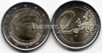 монета Италия 2 евро 2013 год 700 лет со дня рождения Джованни Боккаччо