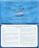 Новая Зеландия набор из 7-ми монет 1982 год  PROOF в банковской упаковке