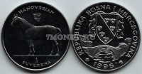 монета Босния и Герцеговина 1 соверен 1996 год Ганноверский жеребец