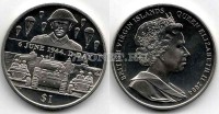 монета Виргинские острова 1 доллар 2004 год 60-летие высадки в Нормандии (D-Day) 6 июня 1944 Десант