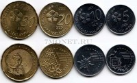Малайзия набор из 4-х монет