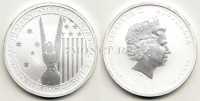 монета Австралия 50 центов 2013 год Война в Тихом океане 1941-1945 годы, Австралийско–Американский Мемориал
