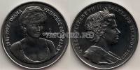 монета Фолклендские острова 1 крона 2007 год 10-летие гибели Принцессы Дианы