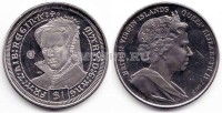 монета Виргинские острова 1 доллар 2008 год Мария
