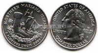 США 25 центов 2009 год Марианские острова