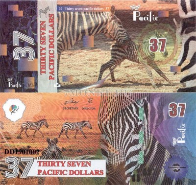 бона Тихий океан 37 долларов 2019 год Зебра