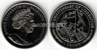 монета Фолклендские острова 1 крона 2007 год 25-я годовщина освобождения