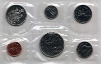Канада годовой набор из 6-ти монет 1981 год в банковской запайке