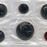 Канада годовой набор из 6-ти монет 1981 год в банковской запайке