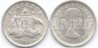 монета Австралия 6 пенсов 1962 год