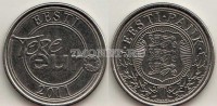 монетовидный жетон Эстония 2011 год "Привет евро!"