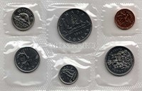 Канада годовой набор из 6-ти монет 1983 год в банковской запайке