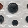 Канада годовой набор из 6-ти монет 1983 год в банковской запайке