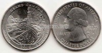 США 25 центов 2010 год Аризона Гранд Каньон, 4-й