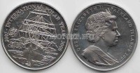 монета Фолклендские острова 1 крона 2007 год международный полярный год