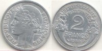 монета Франция 2 франка 1950 год