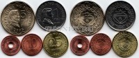 Филиппины набор из 5-ти монет