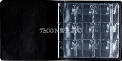 карманный альбом для 72 монет, ПВХ