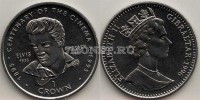 монета Гибралтар 1 крона 1999 год Элвис Пресли