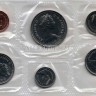 Канада годовой набор из 6-ти монет 1984 год в банковской запайке