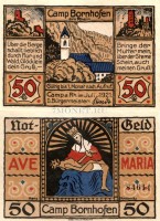 нотгельд Германия 50 пфеннигов 1921 год Камп-Борнхофен