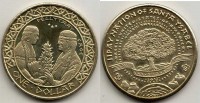 Монетовидный жетон США 1 доллар 2012 год серия "Индейская Резервация Санта-Исабель"