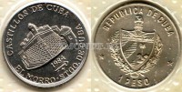 монета Куба 1 песо 1984 год серия "Замки Кубы" - Кастильо-дель-Морро