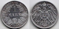монета Германия 1 марка 1903A год Вильгельм I