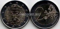 монета Словакия 2 евро 2015 год 200 лет со дня рождения Людовита Штура