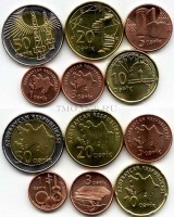 Азербайджан набор из 6-ти монет