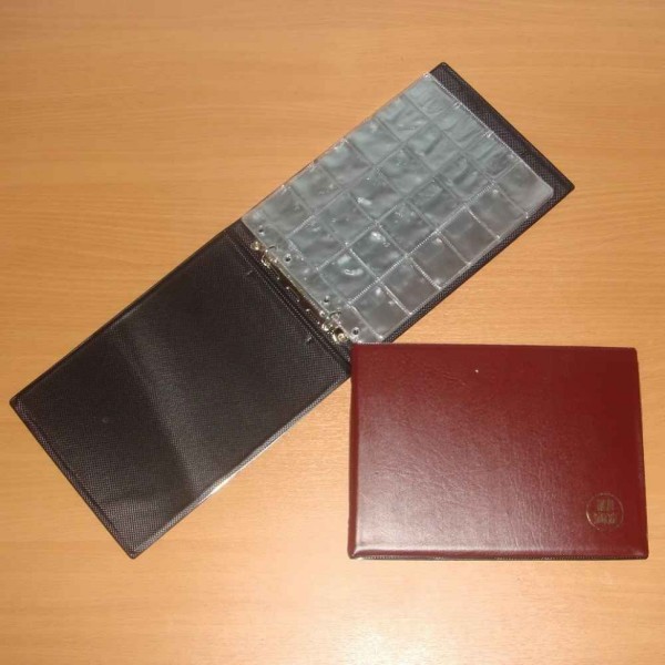 альбом горизонтальный на 240 монет с клапанами размер ячейки 30х40