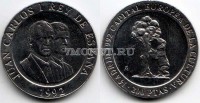 монета Испания 200 песет 1992 год Мадрид - культурная столица Европы (Медведь)