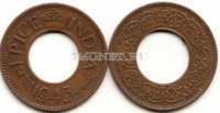 монета Индия 1 пайс 1943 год