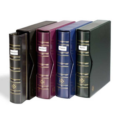 Папка-переплёт Optima Classic с защитной кассетой, с окошком для надписей