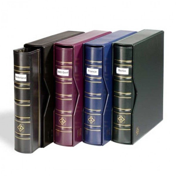 Папка-переплёт Optima Classic с защитной кассетой, с окошком для надписей