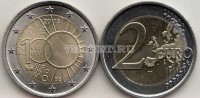 монета Бельгия 2 евро 2013 год 100 лет Королевскому Метеорологическому Институту