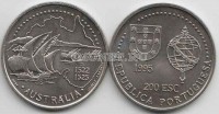монета Португалия  200 эскудо 1995 год Австралия