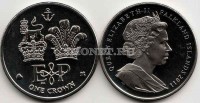 монета Фолклендские острова 1 крона 2011 год