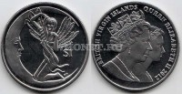 монета Виргинские острова 1 доллар 2012 год Юно Фебруата (Юнона)