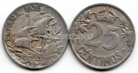 монета Испания 25 сантимов 1925 год