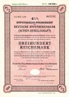 Германия Облигация Ипотека 4,5 % 300 Gm 1940