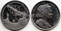 монета Виргинские острова 1 доллар 2013 год 10-летие последнего полета «Конкорда»